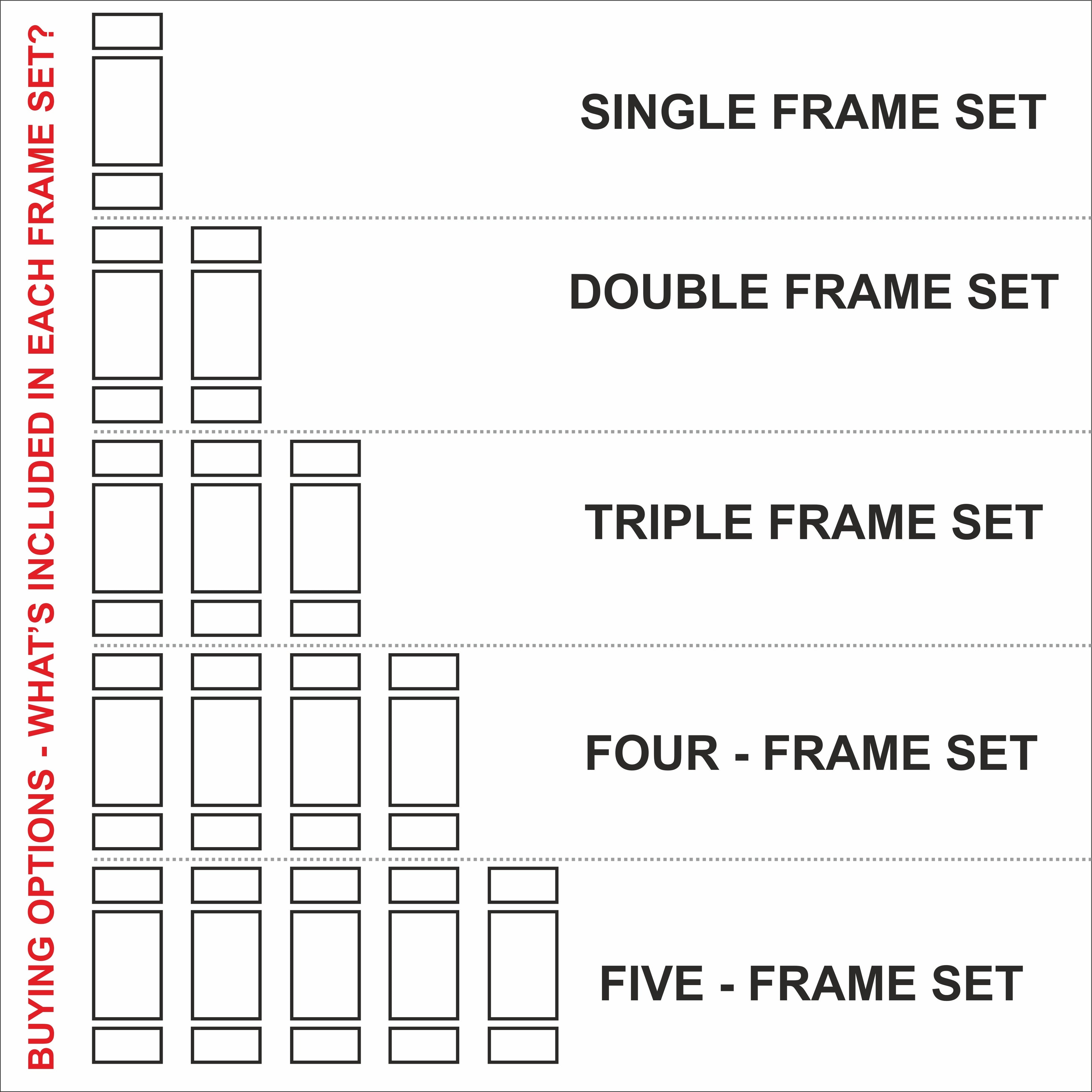 Peel and Stick Wall Molding Kit - 3 Upper, 3 Middle, and 3 Bottom Frames | Easy Installation
