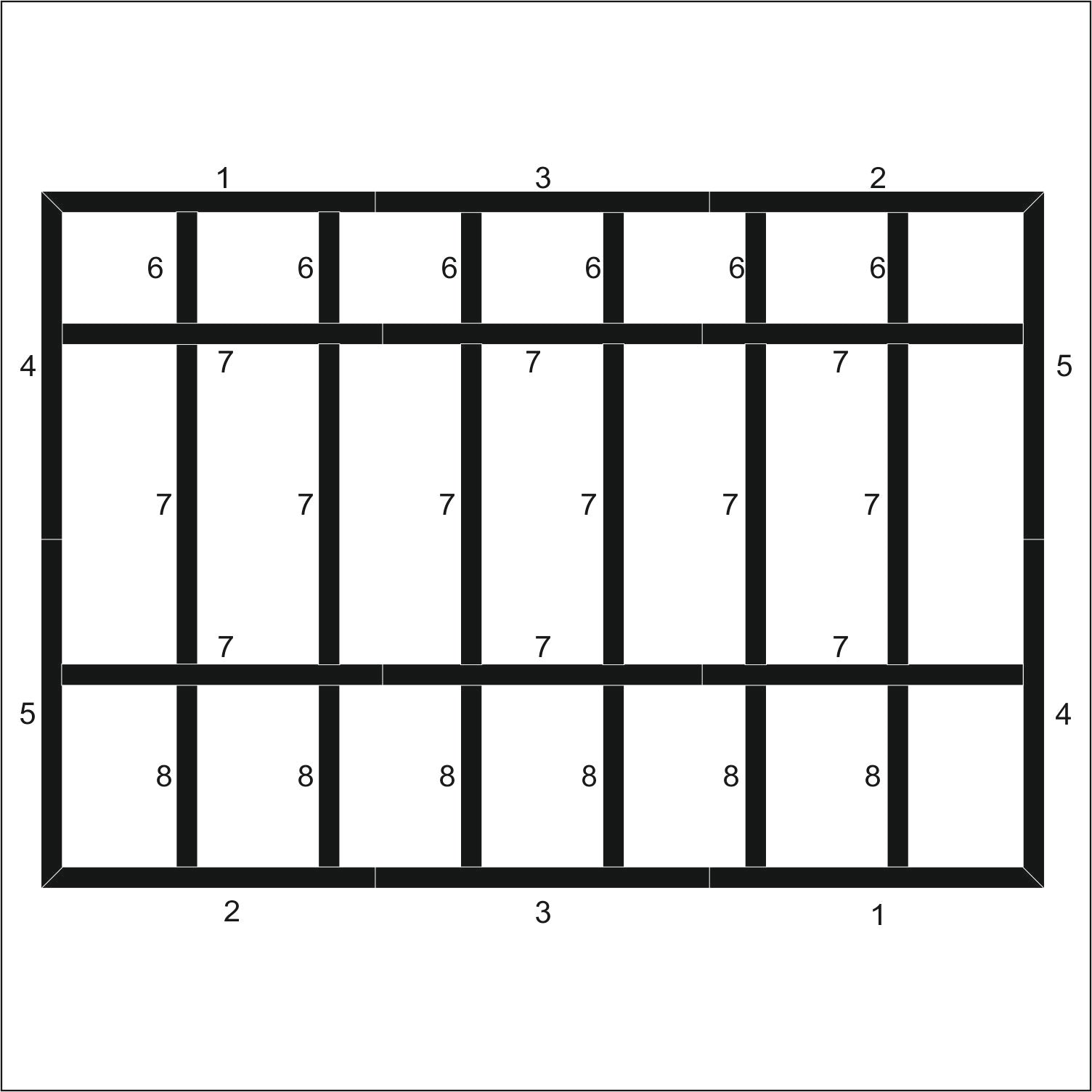 Quick Install MDF Board and Batten Panels – Unprimed for Your Finish | Easy DIY Solution W:75mm x T:8mm